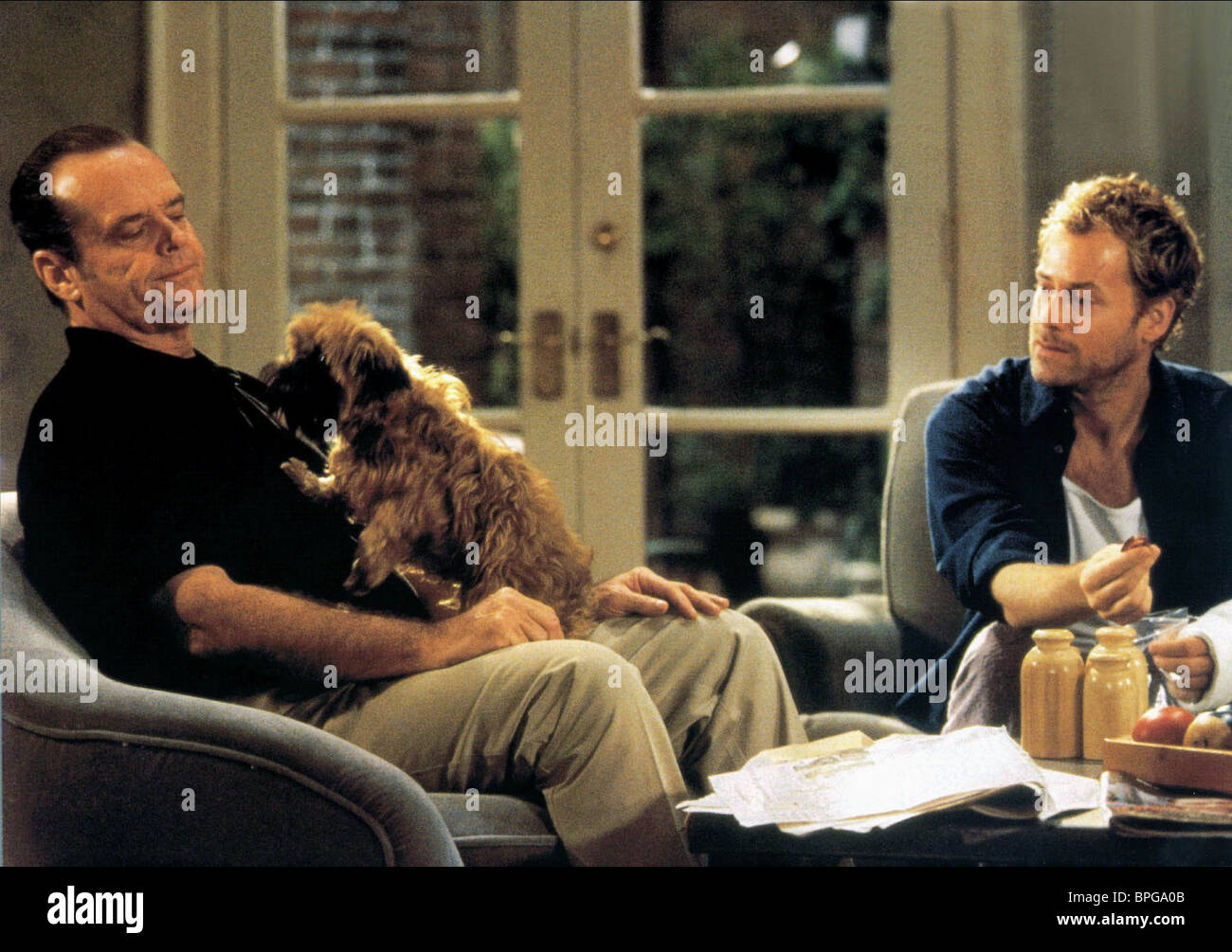 JACK NICHOLSON & GREG KINNEAR AS GOOD AS IT GETS (1997 Stock Photo