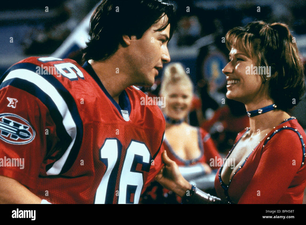 KEANU REEVES & BROOKE LANGTON THE REPLACEMENTS (2000 Stock Photo