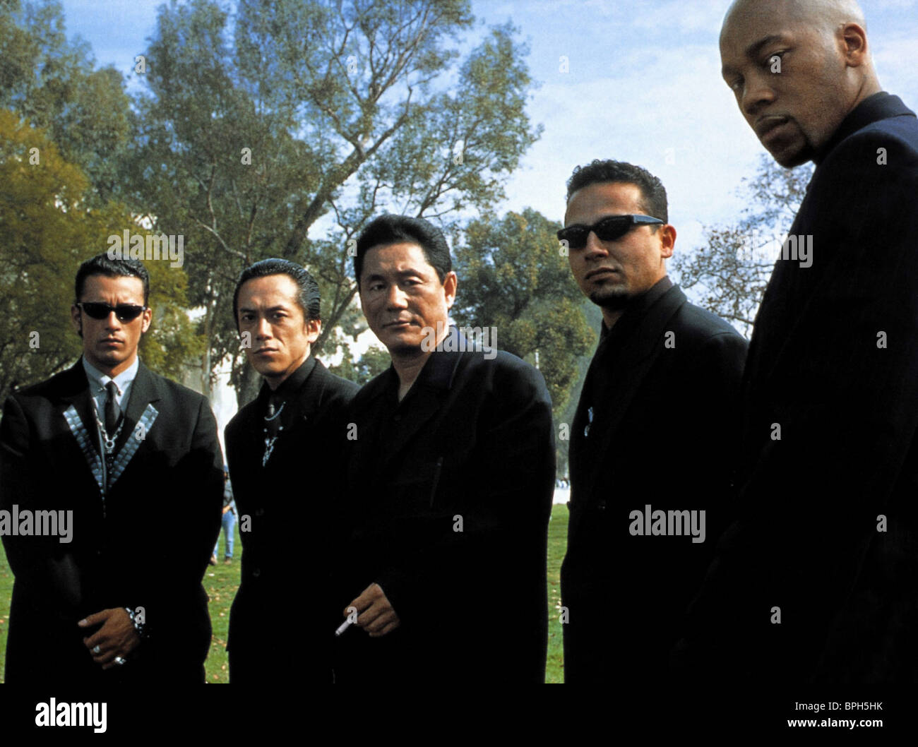 SUSUMU TERAJIMA TAKESHI KITANO OMAR EPPS BROTHER (2000 Stock Photo