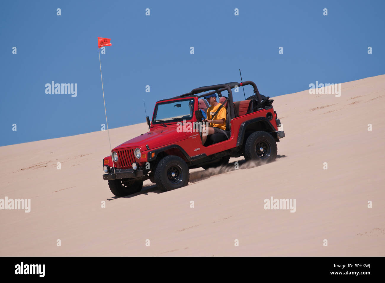 Silver lake sand dunes jeep rides