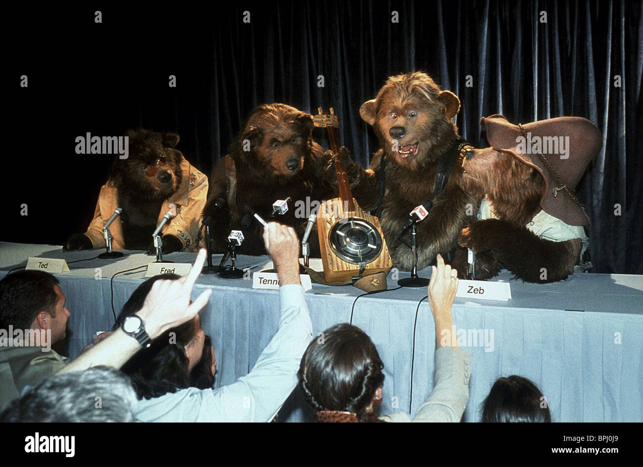 TED FRED TENNESSEE & ZEB THE COUNTRY BEARS (2002 Stock Photo, Royalty ...