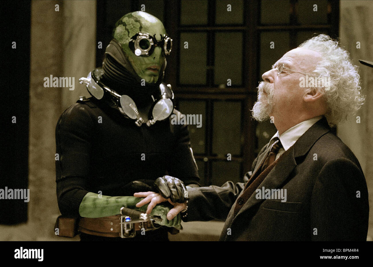 DOUG JONES & JOHN HURT HELLBOY (2004 Stock Photo, Royalty Free Image