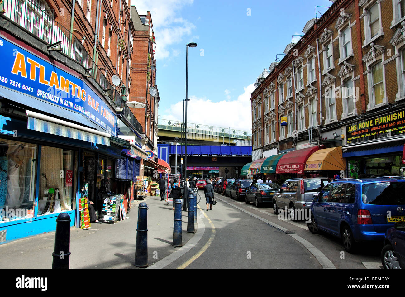 Brixton Market, Electric Avenue, Brixton, London Borough of Lambeth
