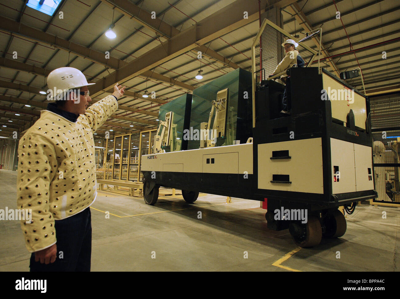 Guardian Industries launches Ryazan float glass factory Stock Photo