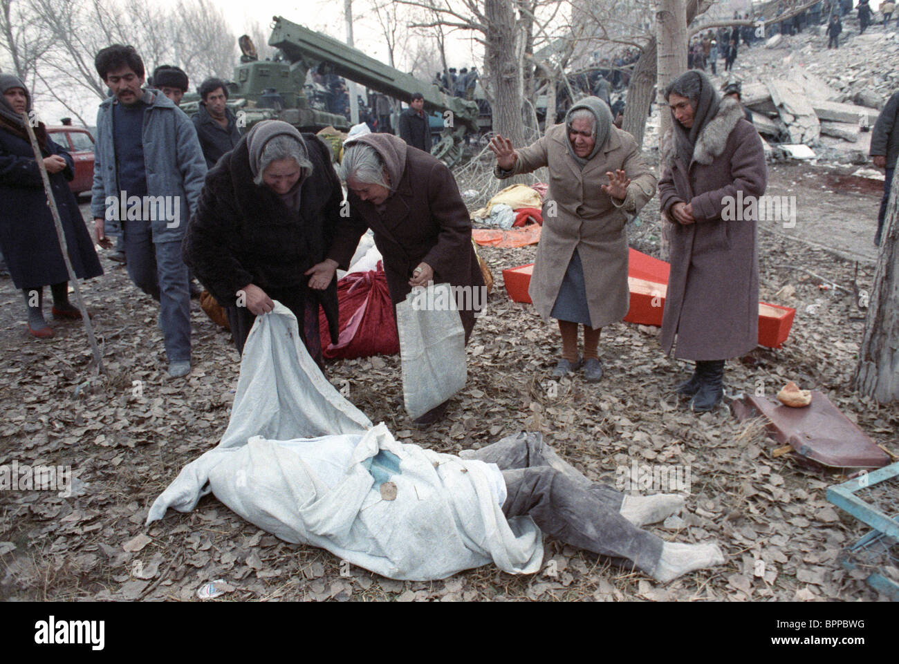 Earthquake in Armenia, 1988 Stock Photo, Royalty Free Image: 31225084 ...