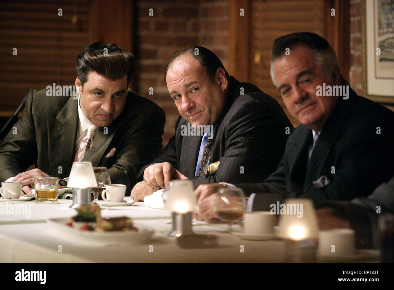 STEVE VAN ZANDT JAMES GANDOLFINI & TONY SIRICO THE SOPRANOS SEASON