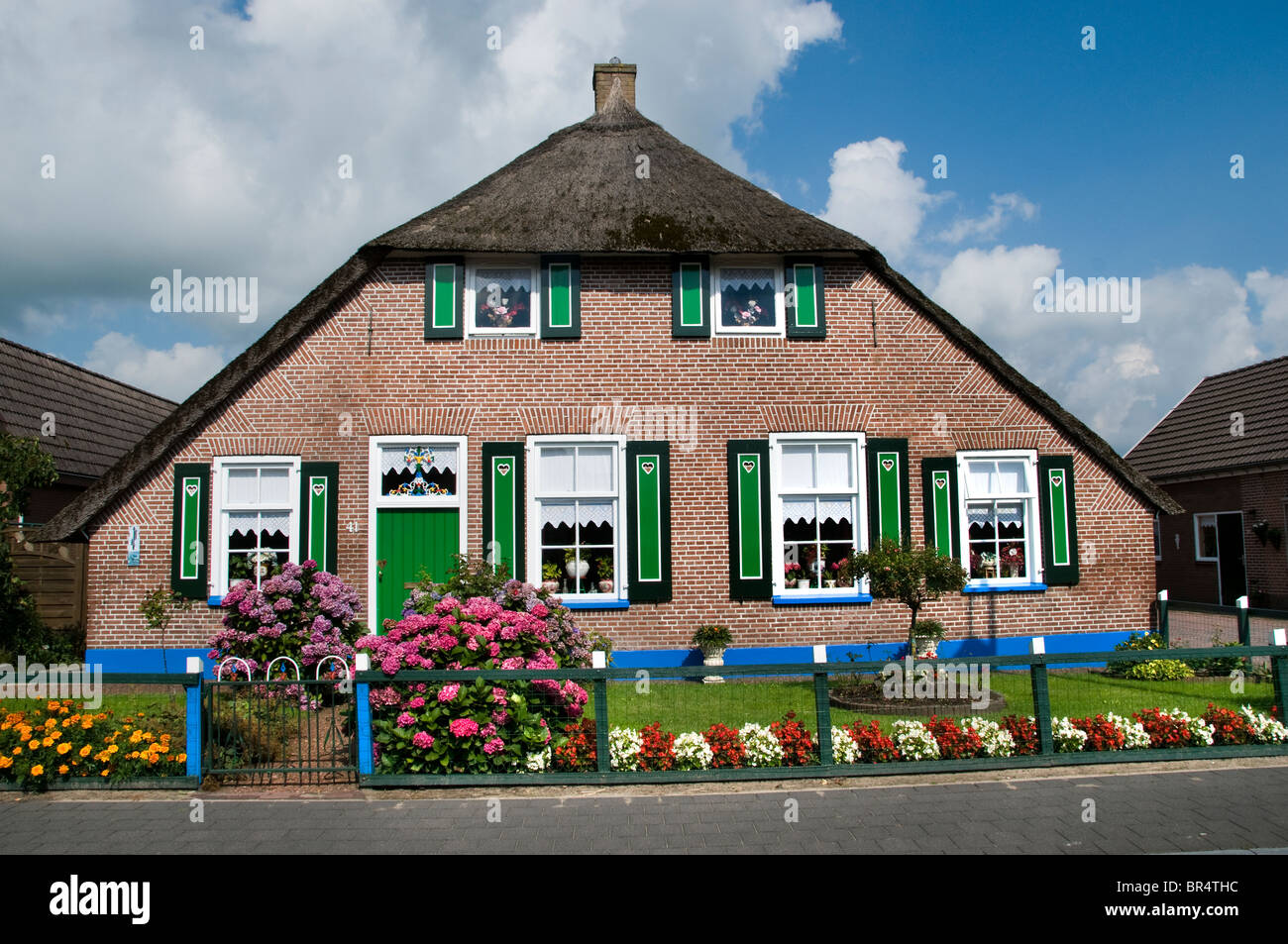 Staphorst Overijssel Netherlands Farmers Village Calvinist church Stock