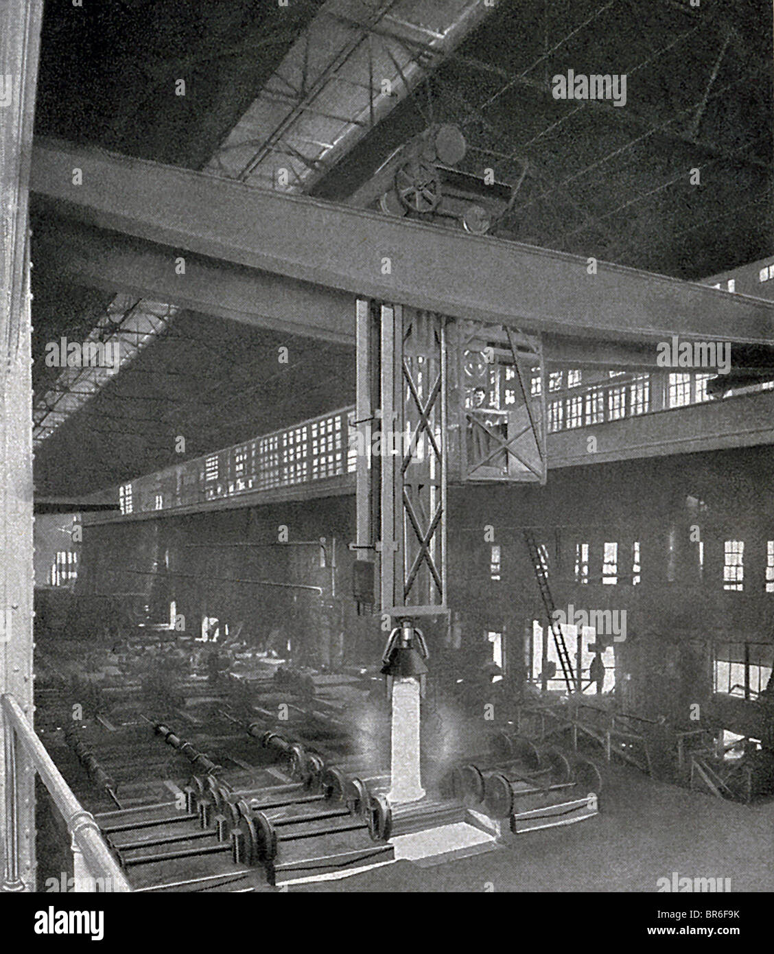 This early 1900s photo shows the Inland Steel company area where Stock Photo 31491199 Alamy