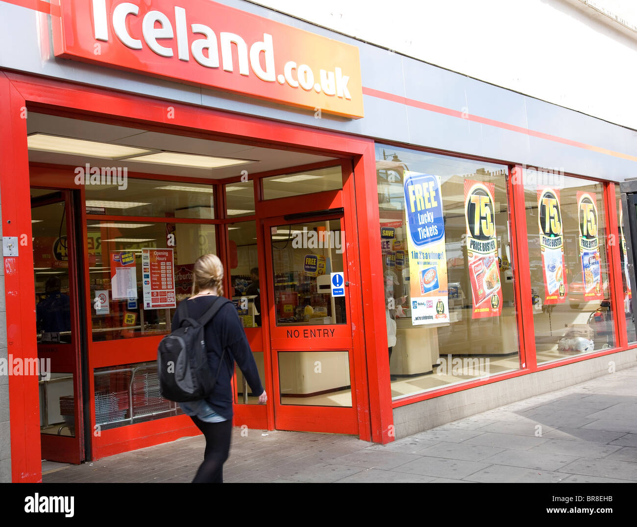 Iceland Store in Clapham Stock Photo, Royalty Free Image 31534535 Alamy