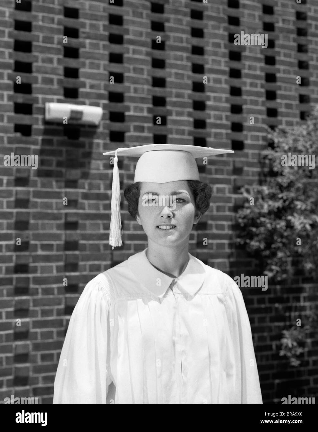 graduation gown and collar