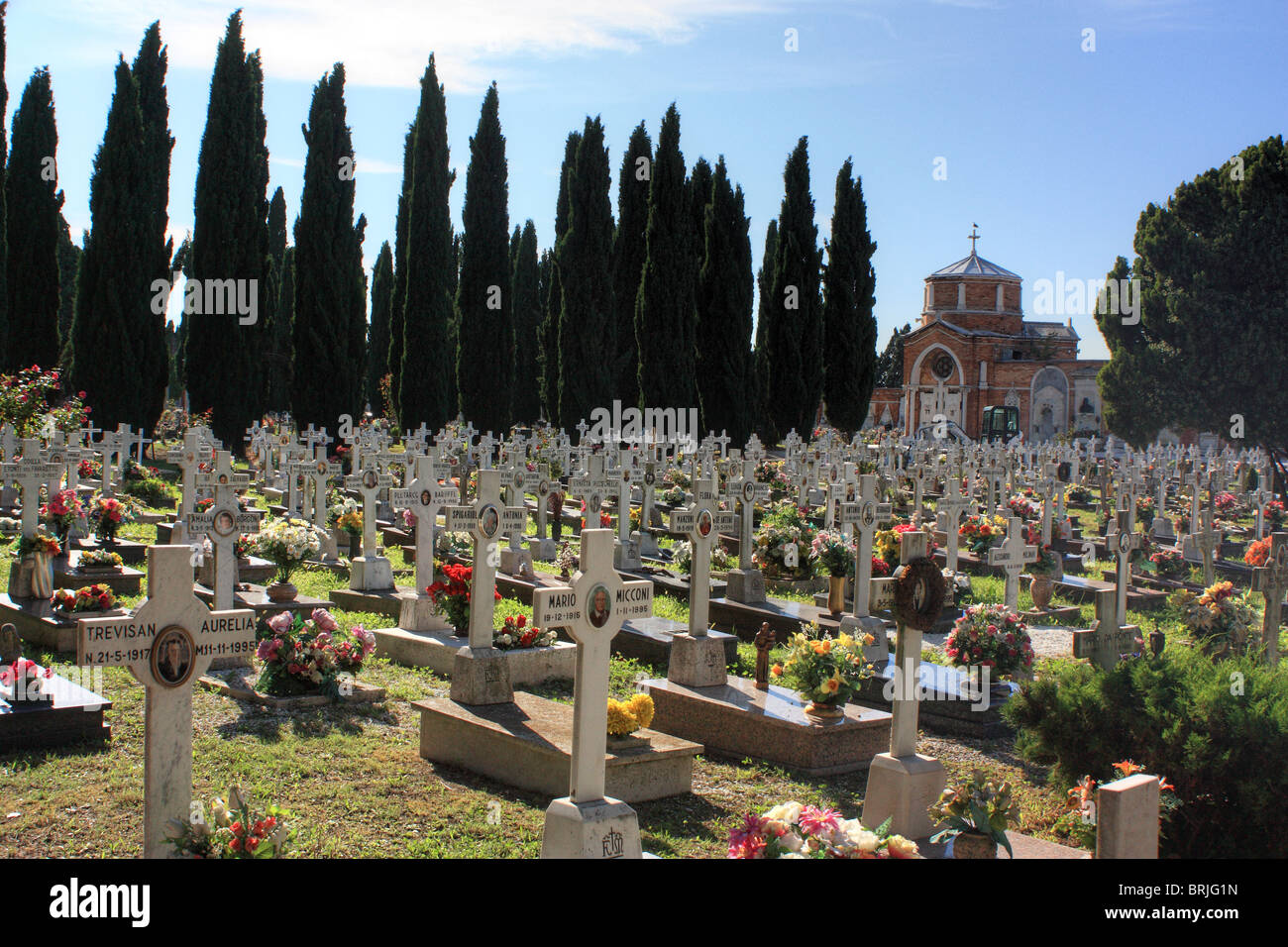 San Michele Cemetery Island, Venice, Italy Stock Photo: 31755185 - Alamy