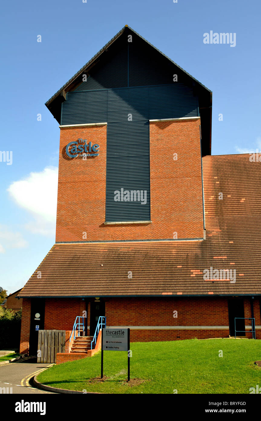 The Castle, Wellingborough, Northamptonshire, England, UK Stock Photo