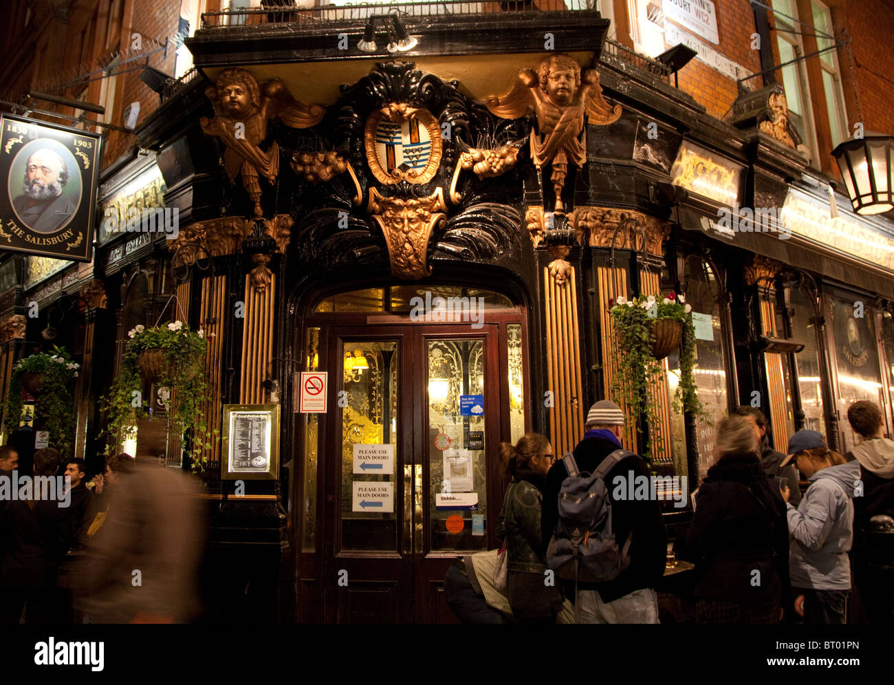 The Salisbury public house, St Martin's Lane, London Stock Photo