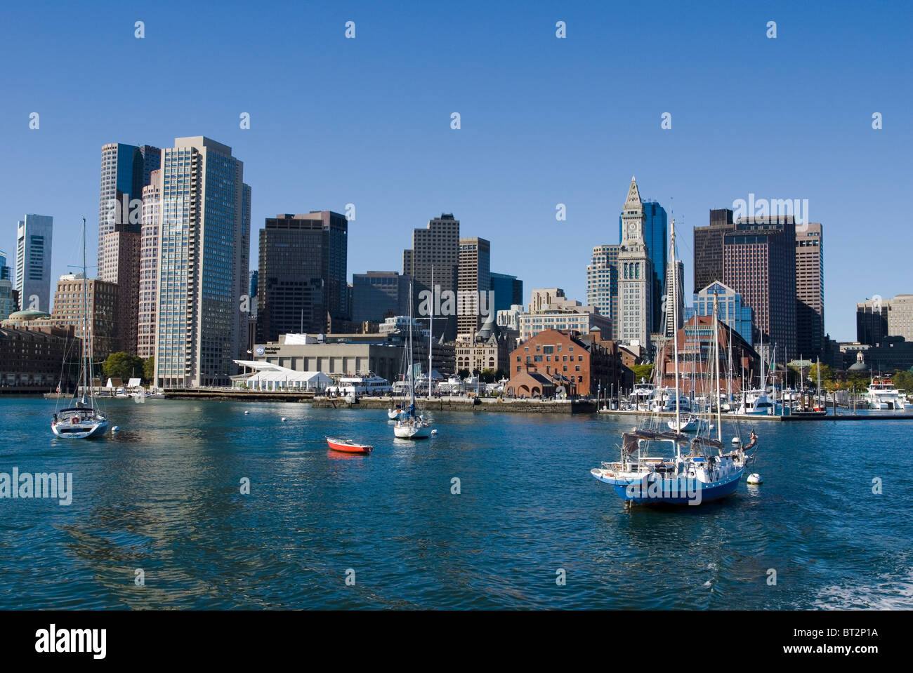 Long Wharf, Boston Harbor Stock Photo, Royalty Free Image: 32023302 - Alamy
