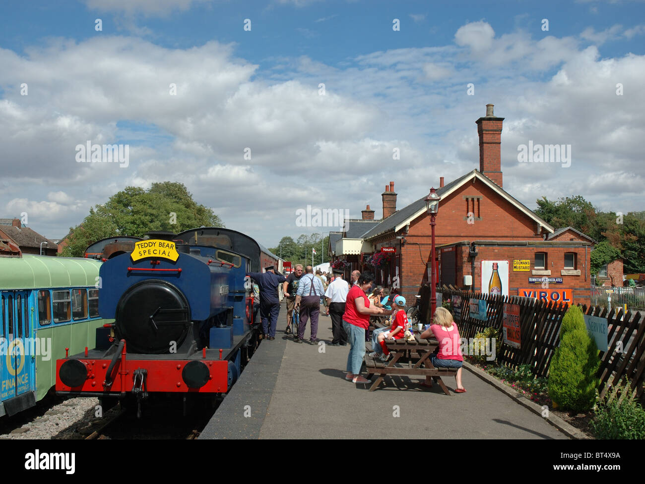 Rushden station and transport museum, Rushden, Northamptonshire Stock