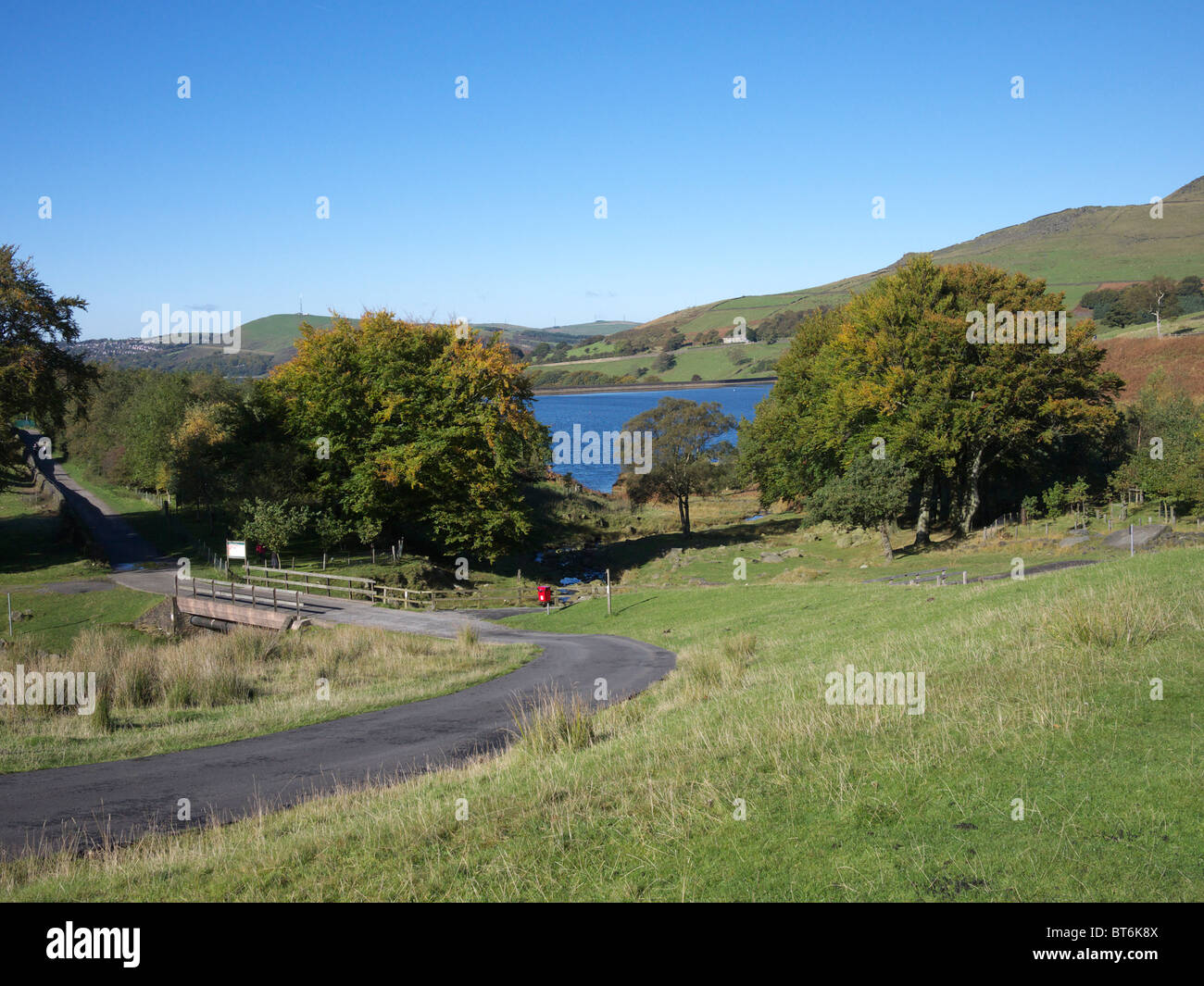 Chew Valley, Greenfield, Saddleworth, Oldham, Lancashire, England Stock