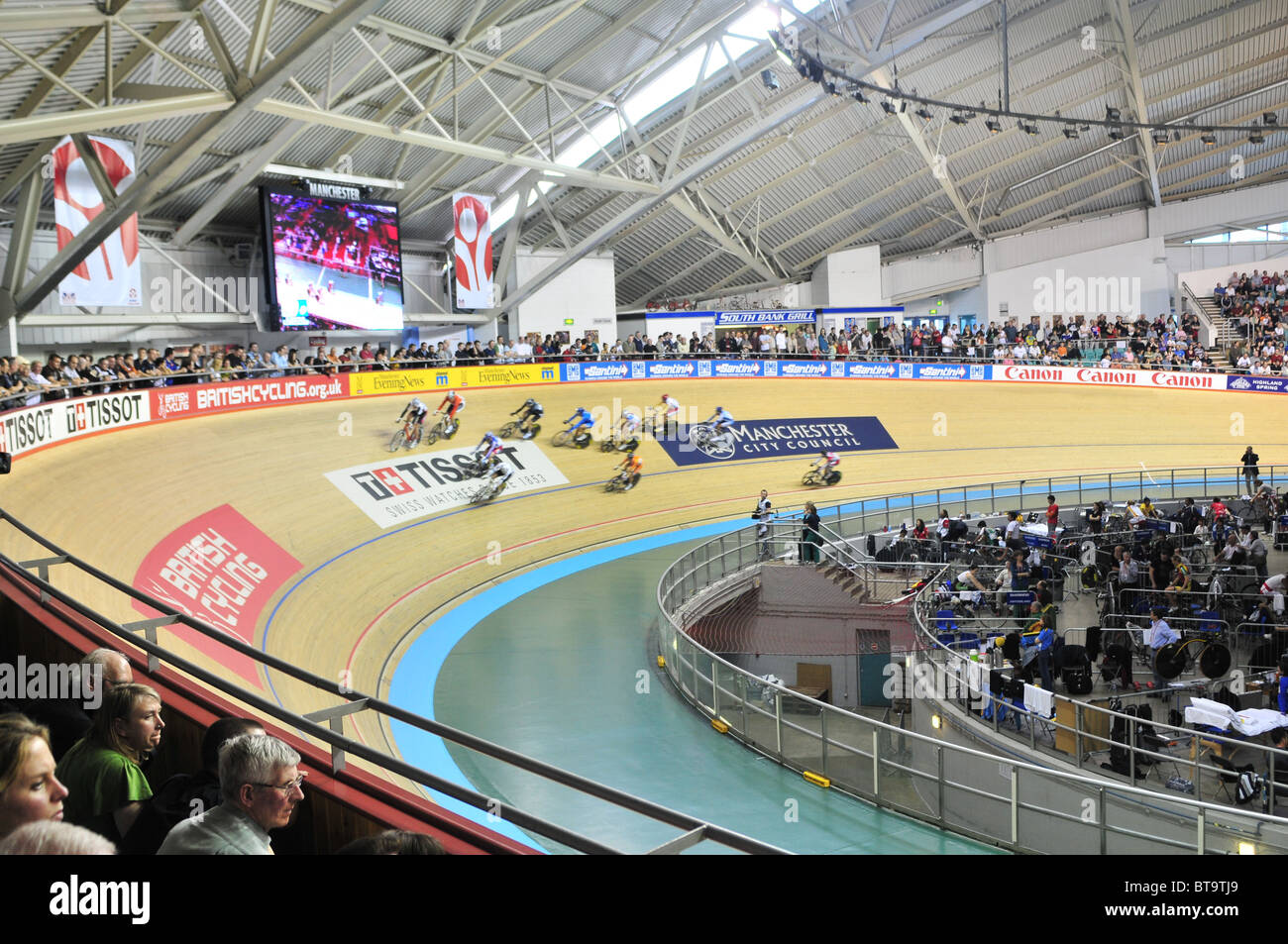 Manchester Velodrome The National Cycling Centre Stock Photo Royalty Manchester Velodrome The National Cycling Centre Stock Photo Royalty