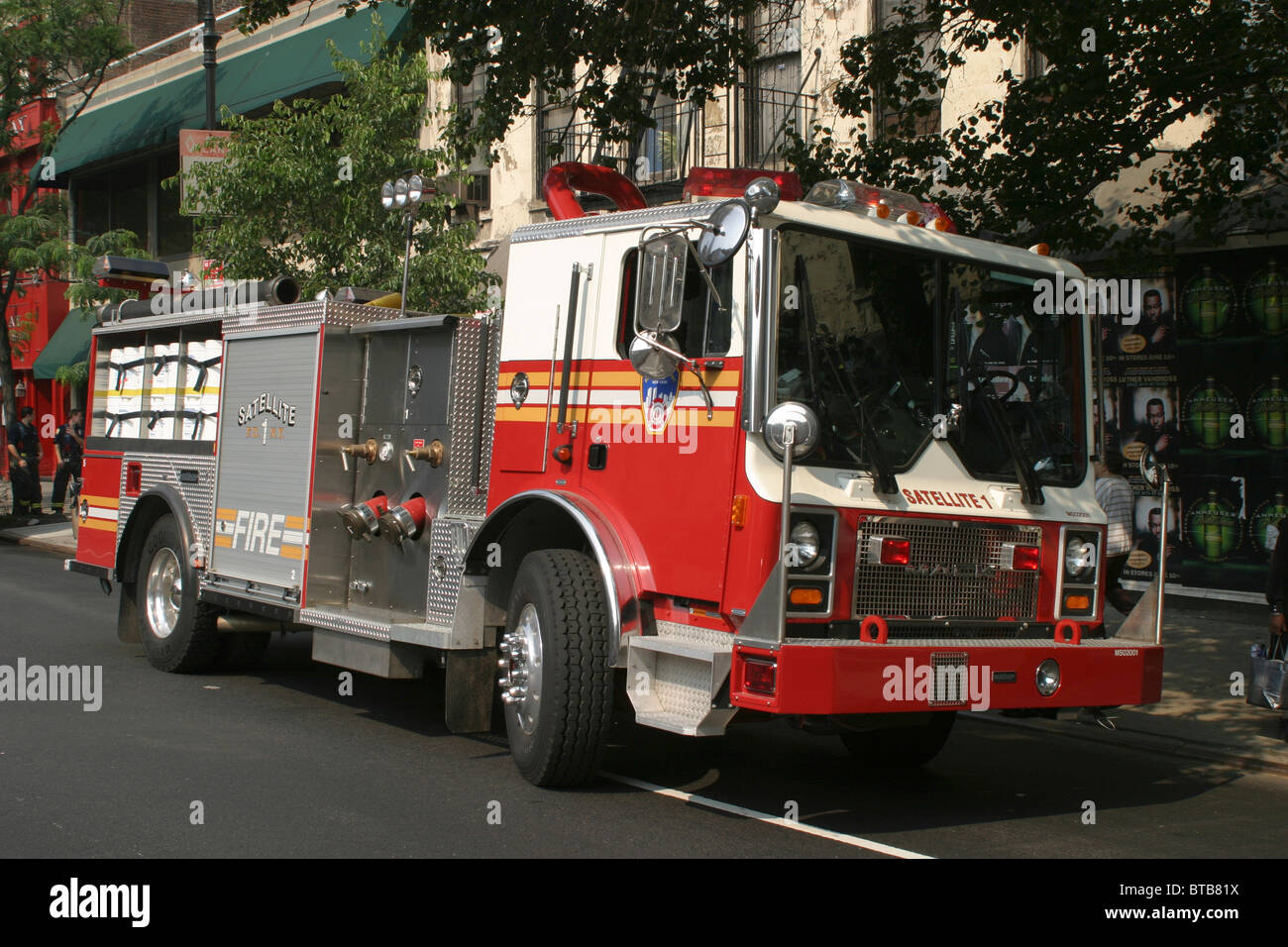 FDNY Satellite 1 Stock Photo, Royalty Free Image 32209910 Alamy