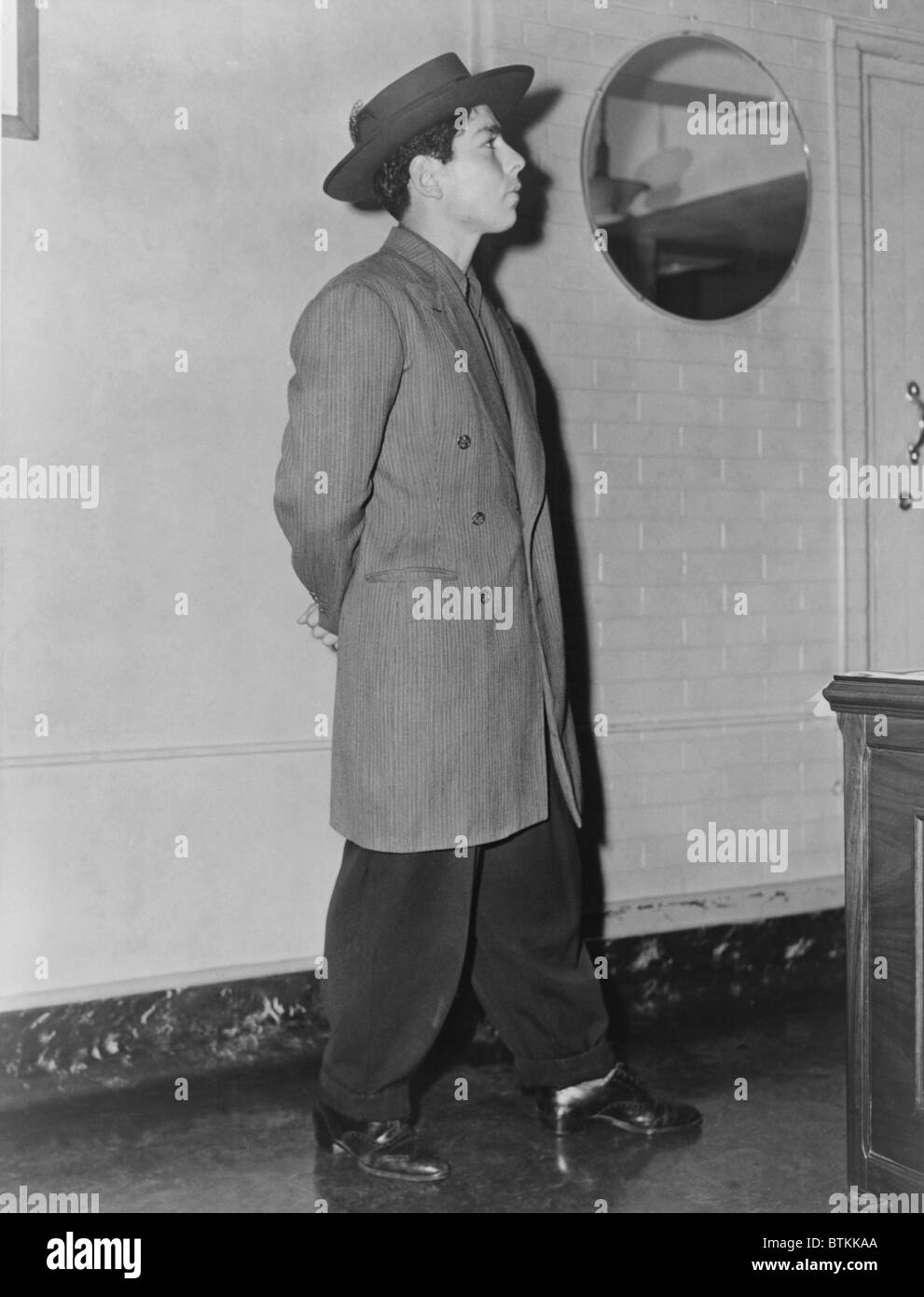 The Zoot Suit fashion trend thrived in Latino and African American