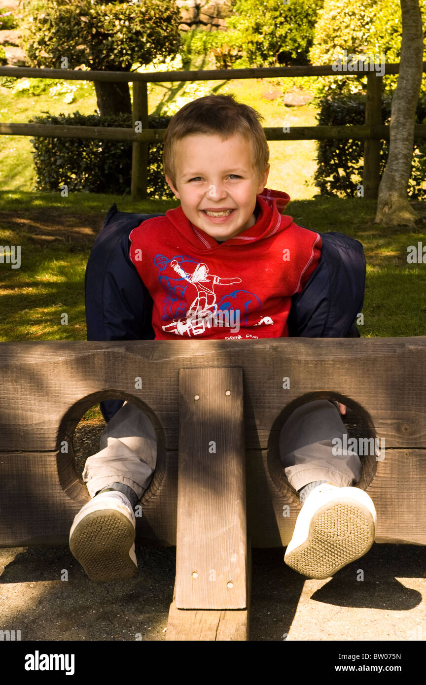 A child in stocks Stock Photo, Royalty Free Image 32582417 Alamy
