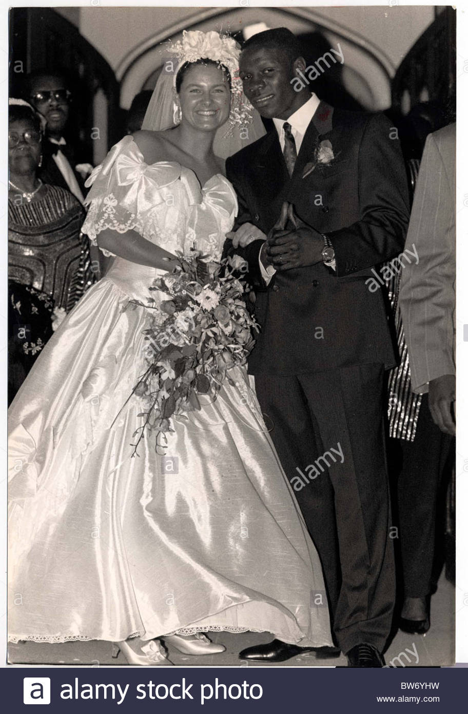 Chris Eubank Celebrity Weddings Vintage Bride Celebrity Couples