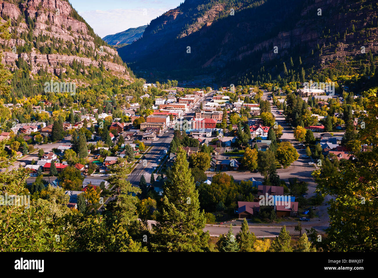 Town of Ouray, Colorado Stock Photo, Royalty Free Image 33007975 Alamy