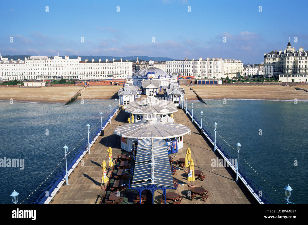 UK England Europe Sussex Eastbourne Eastbourne Beach Beaches English