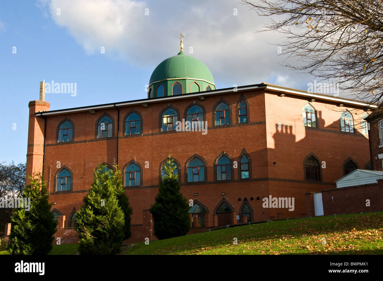 Mosque, Glodwick district, Oldham (Oldham East + Saddleworth Stock