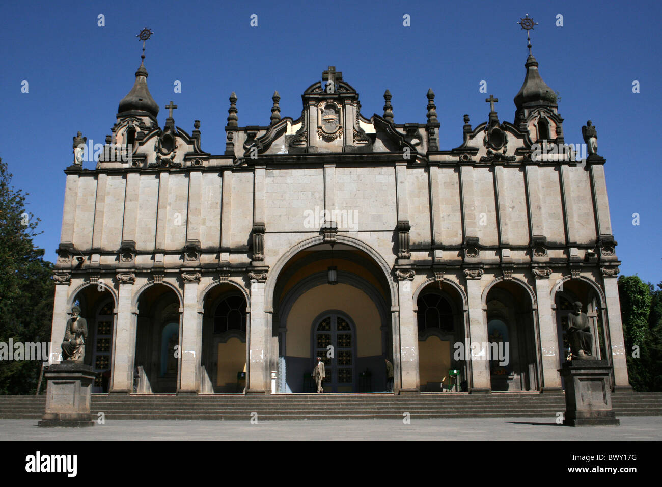 Holy Trinity Cathedral, Addis Ababa, Ethiopia Stock Photo, Royalty Free