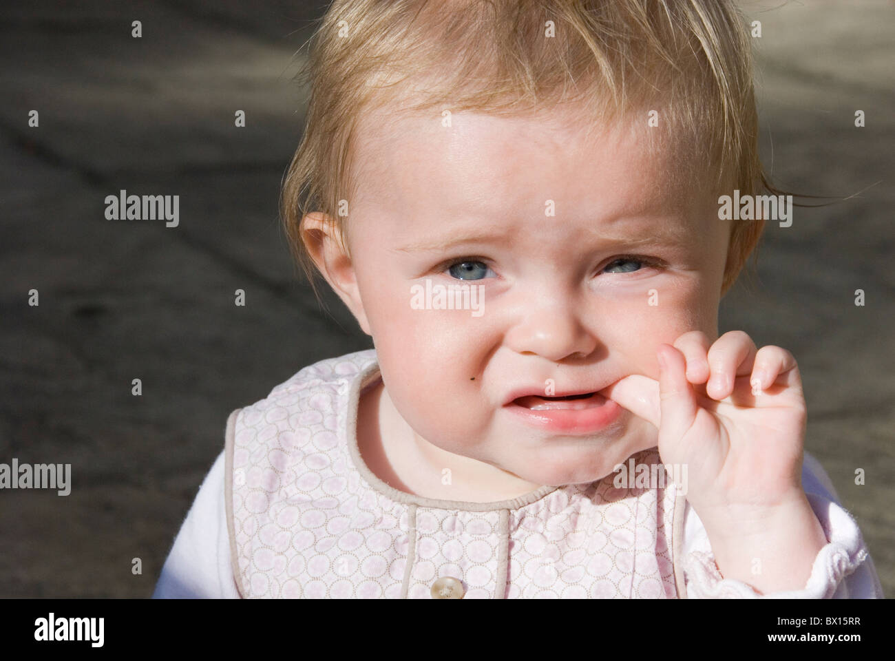 Baby Hand In Mouth Teething Hi Res Stock Photography And Images Alamy