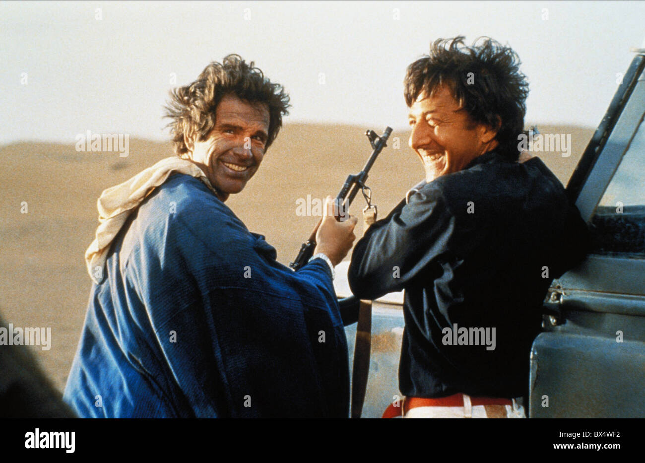 WARREN BEATTY & DUSTIN HOFFMAN ISHTAR (1987 Stock Photo, Royalty Free Image 33299254 Alamy