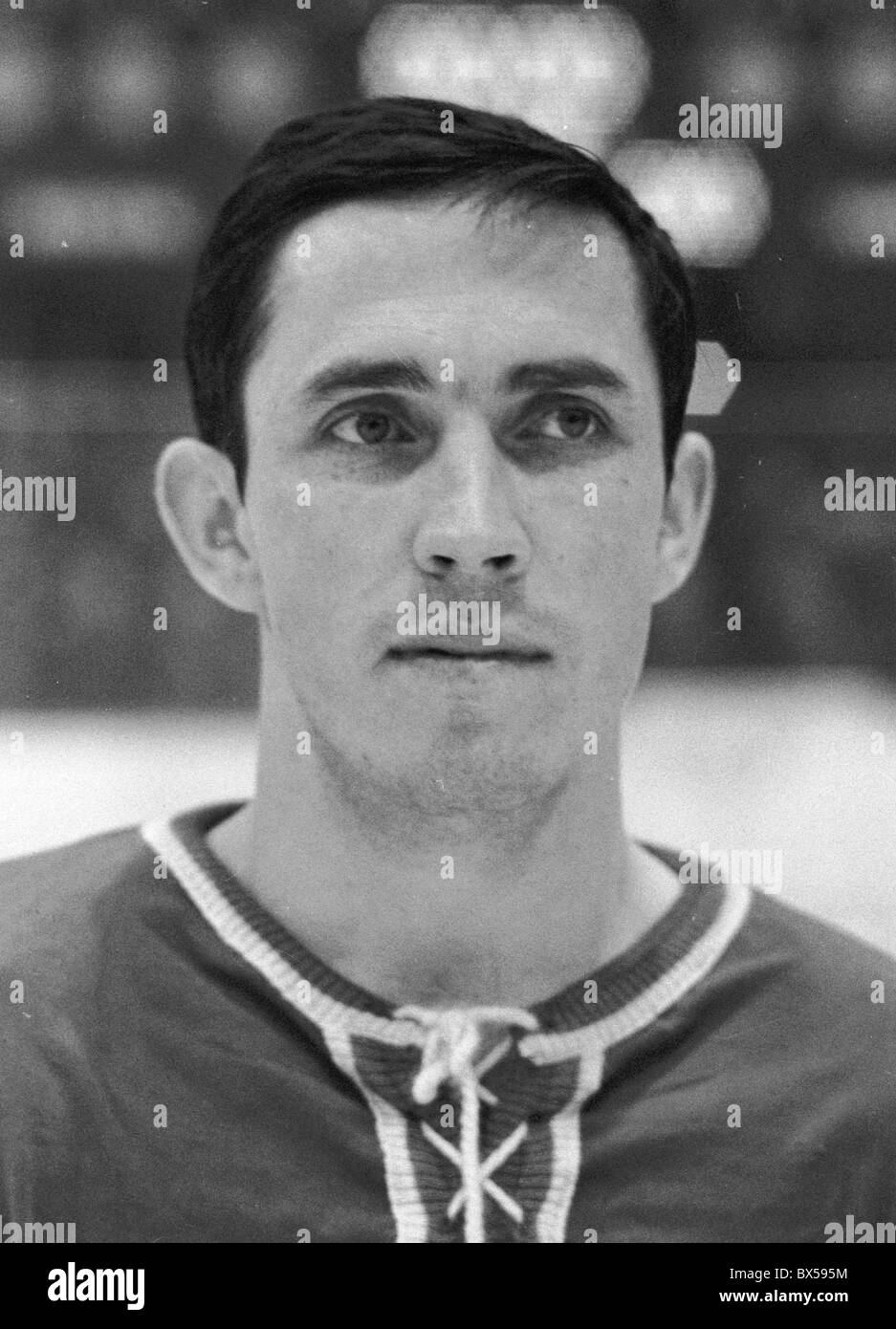 Player of the Czechoslovak national ice hockey team Josef Cerny.