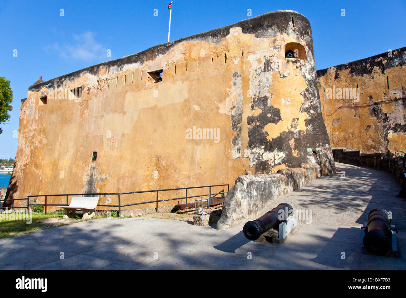 Fort Jesus, Mombasa, Kenya Stock Photo, Royalty Free Image: 33526503 ...