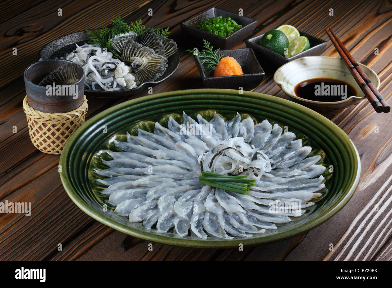 Fugusashi Stock Photo, Royalty Free Image 33850318 Alamy