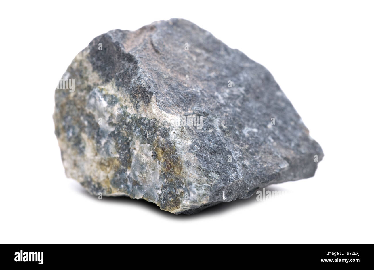 Hornfels. Metamorphic rock type Stock Photo, Royalty Free Image