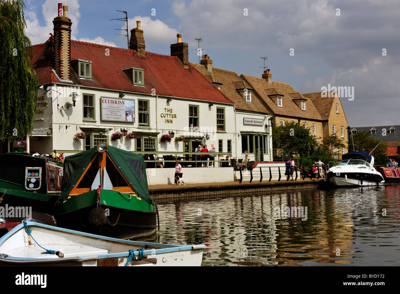The River Great Ouse at Ely, Cambridgeshire Stock Photo, Royalty Free