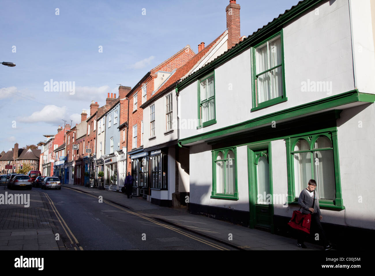 Magdalen Street Norwich Stock Photo, Royalty Free Image 34435008 Alamy