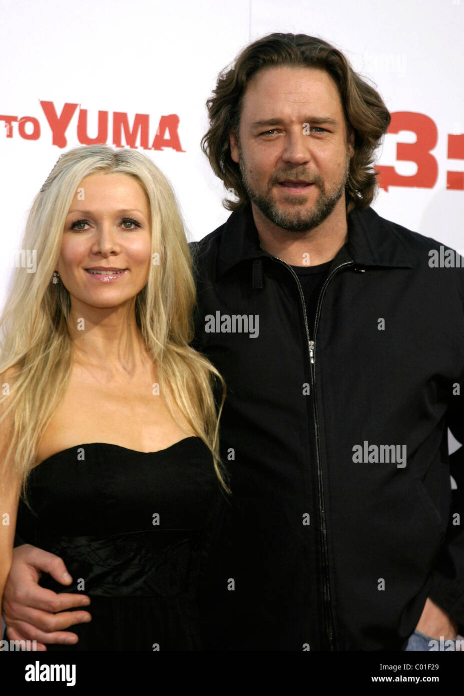 Russell Crowe and wife Danielle Spencer Premiere of '310 to Yuma