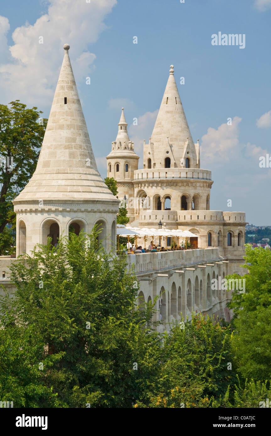 Arches Of The Fishermen S Bastion With A Cafe Restaurant Budapest