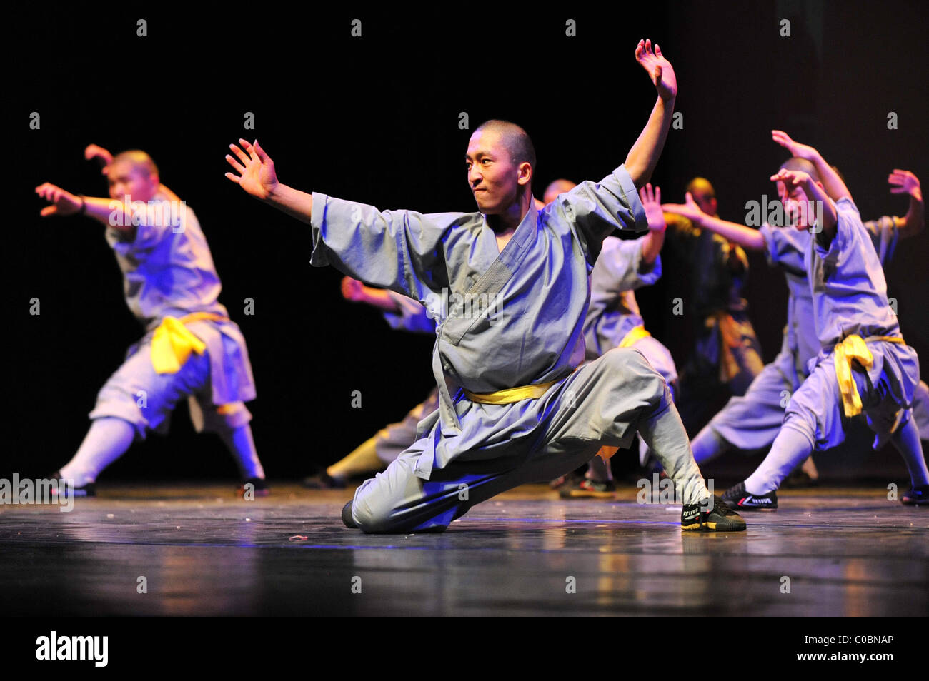 China Shaolin monks Kung Fu Martial Arts Show Stock Photo, Royalty Free Image 34678974 Alamy