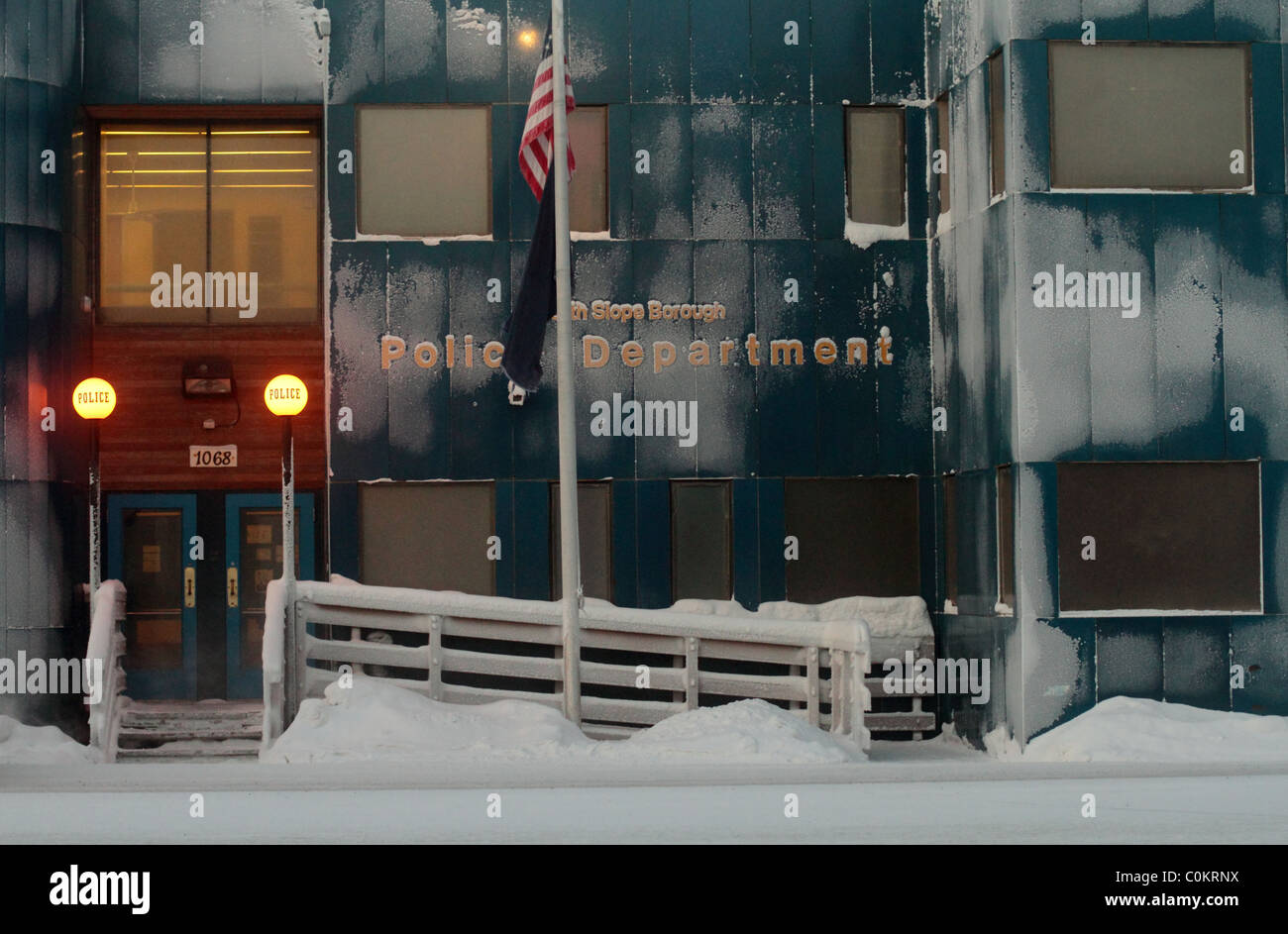 North Slope Borough Police Department Building in Barrow, Alaska in