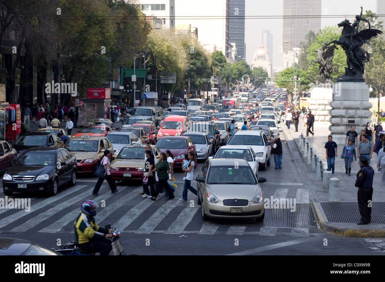 Mexico city traffic Stock Photo, Royalty Free Image 35011351 Alamy