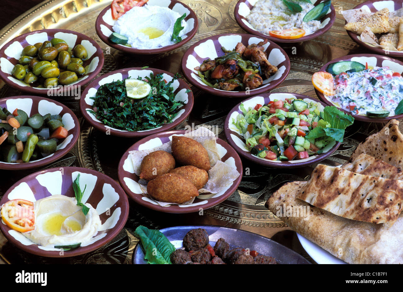 Jordan, mezze Stock Photo, Royalty Free Image 35282773 Alamy