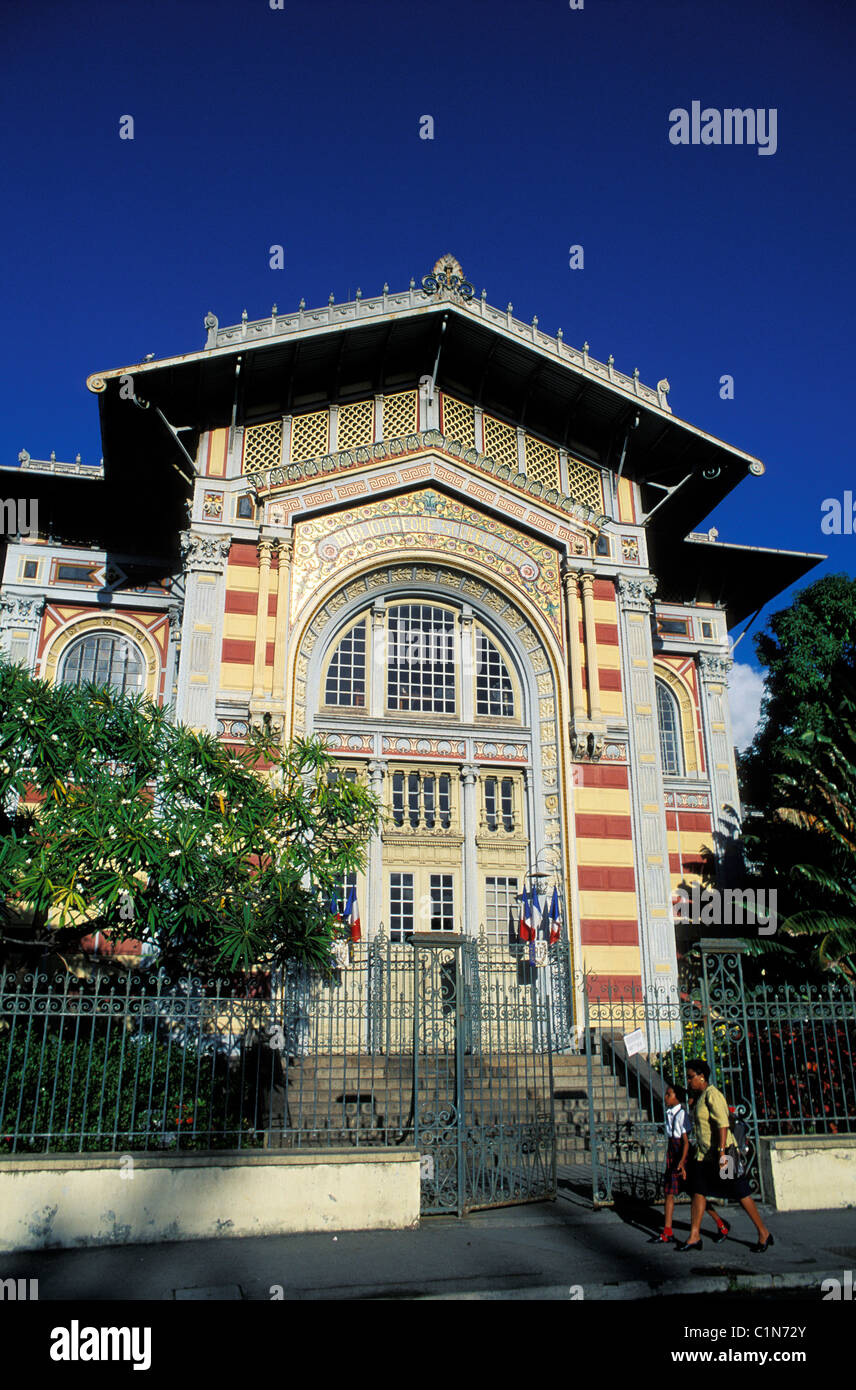 France Martinique French West Indies Fort De Schoelcher Library By Architect Pierre Henri Picq In 1890 France Martinique French West Indies Fort De Schoelcher Library By Architect Pierre Henri Picq In 1890