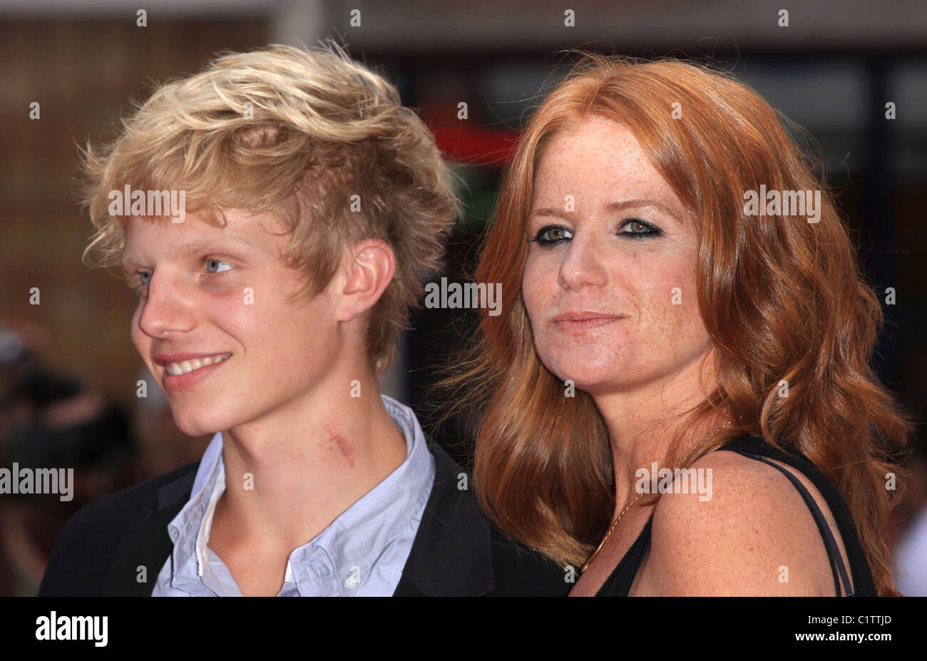 Patsy Palmer With Her Son Charlie The UK Premiere Of 'The Ugly Truth ...