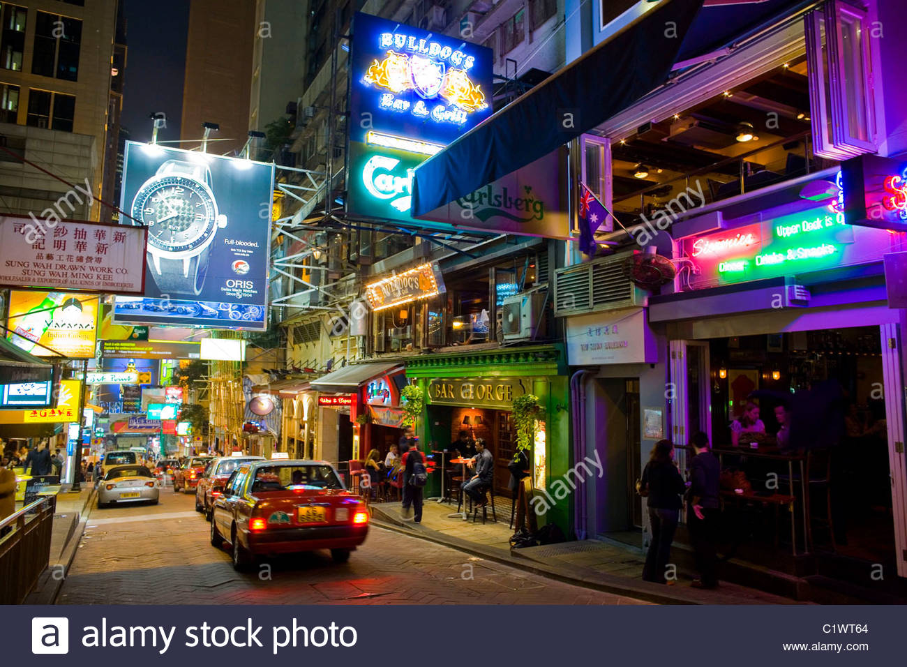 Hong Kong, Lan Kwai Fong, Central, China Stock Photo: 35603180 - Alamy