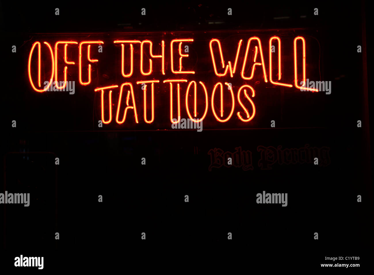 off the wall tattoos sign stock photo royalty free image off the wall tattoos sign stock photo royalty free image