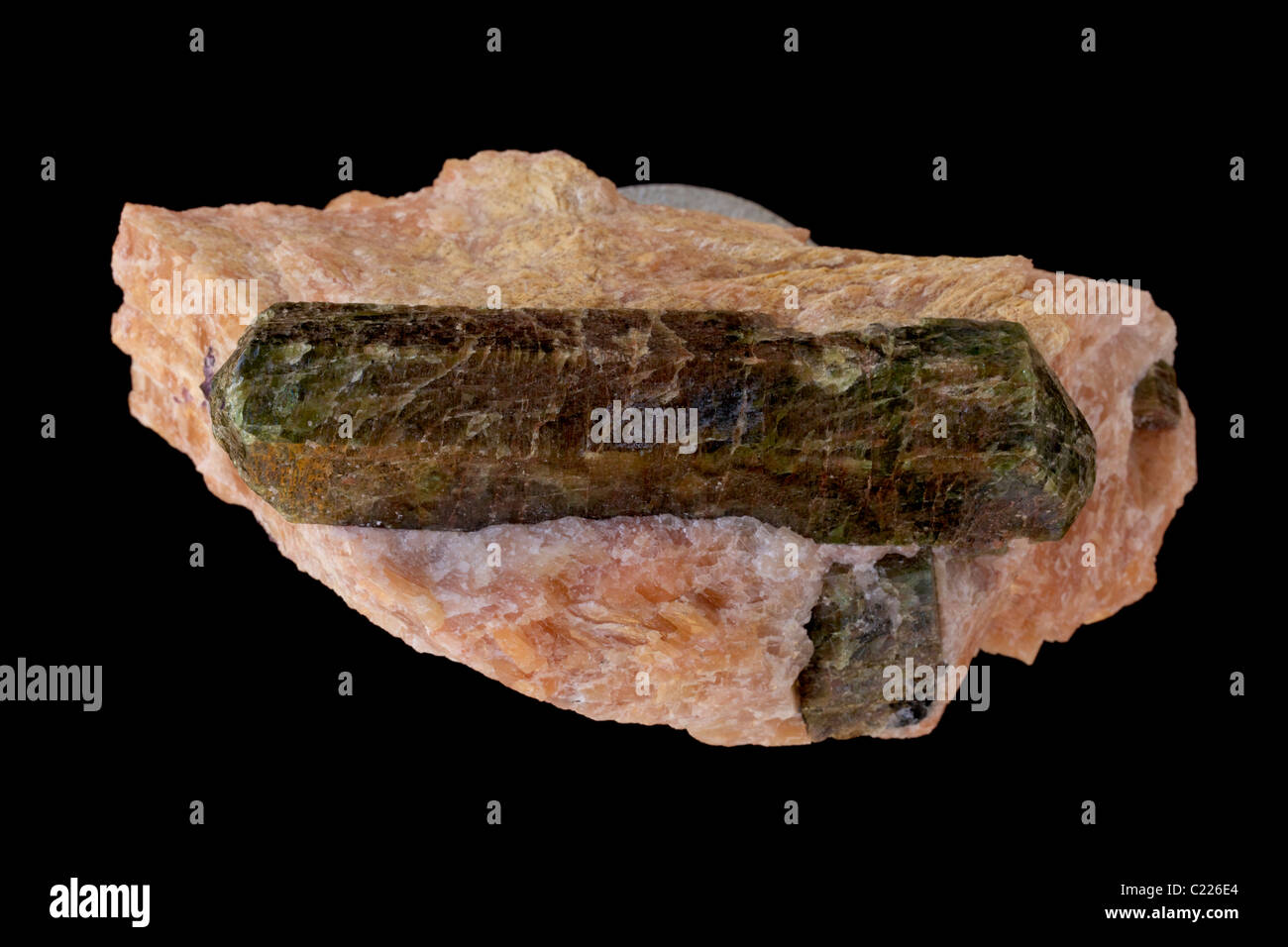 Apatite Calcium phosphate Otter Lake Canada Stock Photo: 35699052 - Alamy