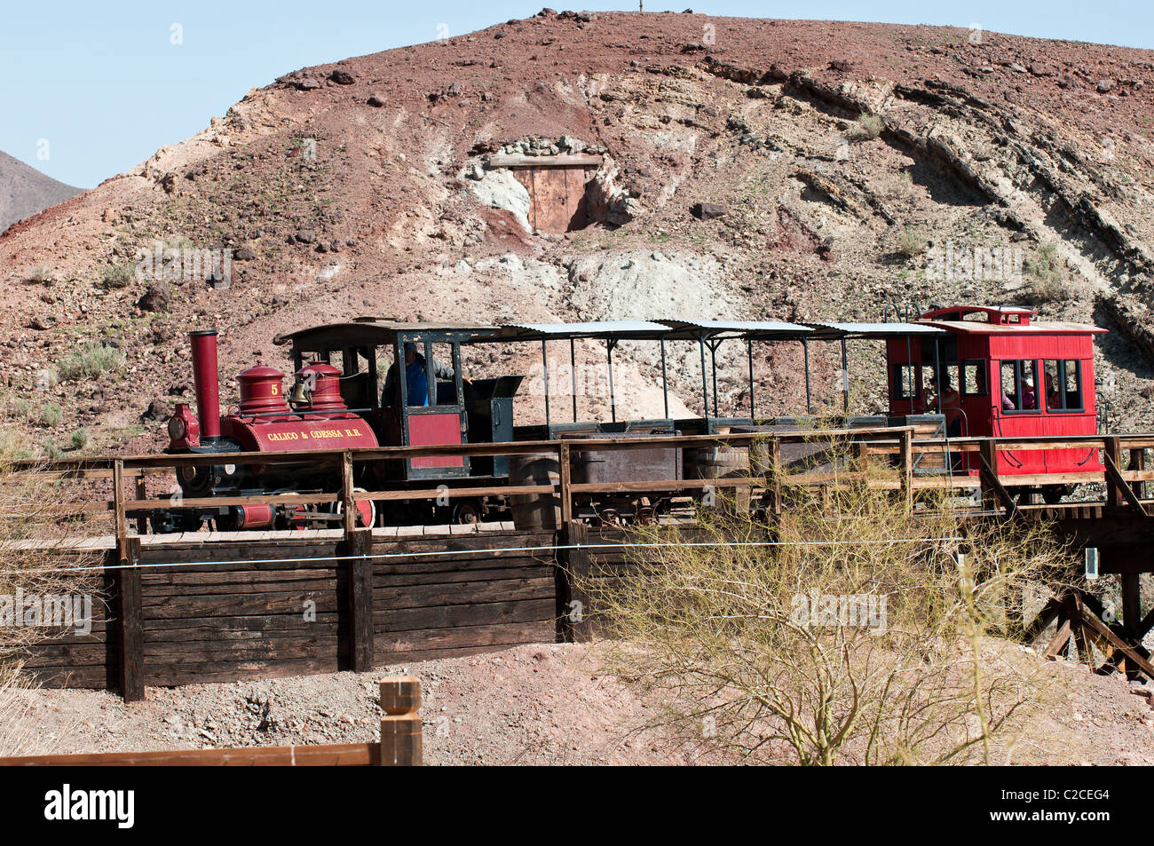 California. Calico Ghost Town near Barstow Stock Photo 35924900 Alamy