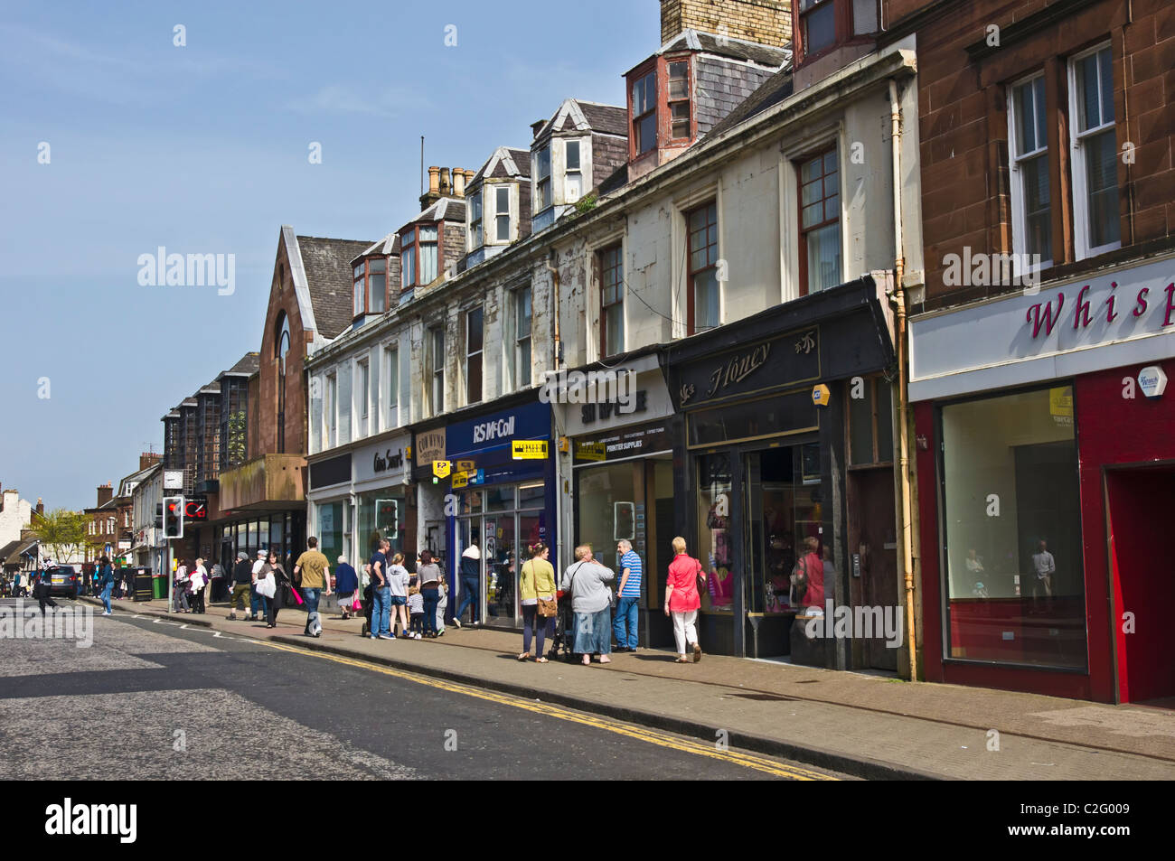 Alloway Street in Ayr South Ayrshire Scotland Stock Photo 36001289 Alamy